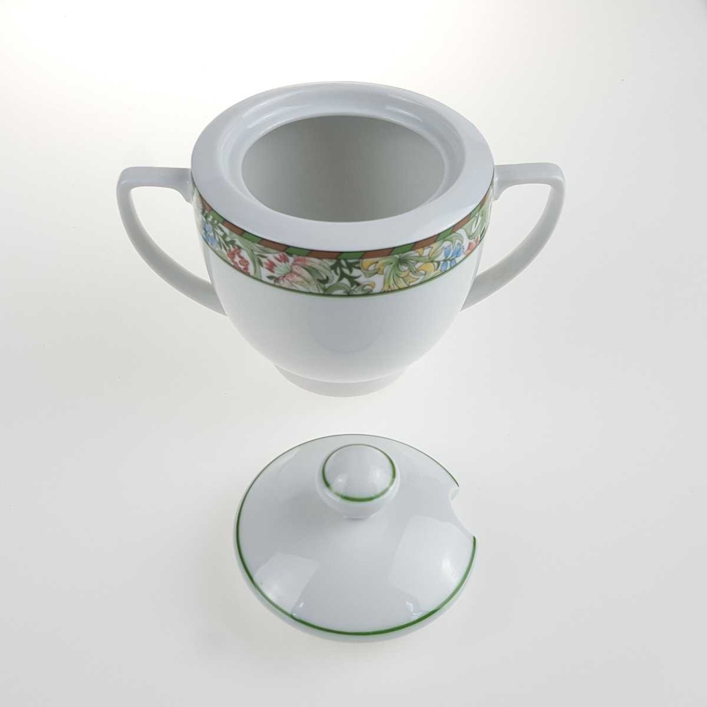 [458167188] Zuckerdose Friesland Melitta Venice Florelia gebraucht - gut Bild 3