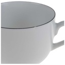 [458167198] Kaffeetasse 0,2 L Karolina Schwarzer Rand gebraucht - akzeptabel Bild 2