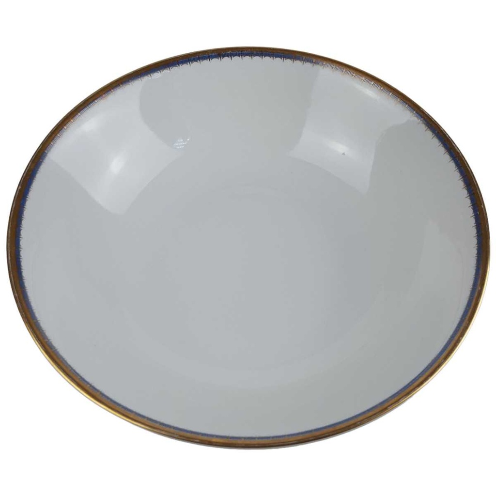[458167199] Schüssel Goldrand 23,6 cm PMR Jaeger & Co Bavaria Blau Gold gebraucht - gut Bild 2