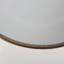 [458167199] Schüssel Goldrand 23,6 cm PMR Jaeger & Co Bavaria Blau Gold gebraucht - gut Bild 3