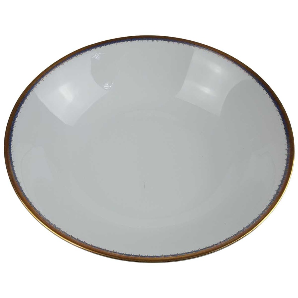 [458167201] Schüssel Goldrand 26,7 cm PMR Jaeger & Co Bavaria Blau Gold gebraucht - gut Bild 2