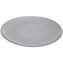[458167203] Untertasse für Kaffee 13,8 cm Karolina Schwarzer Rand gebraucht - gut Bild 2