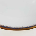 [458167204] Tortenplatte Tortenständer Goldrand 28,1x26,3 cm PMR Jaeger & Co Bavaria Blau Gold gebraucht - gut Bild 5