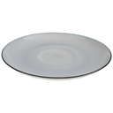 [458167205] Untertasse für Tee 15,4 cm Karolina Schwarzer Rand gebraucht - gut Bild 2