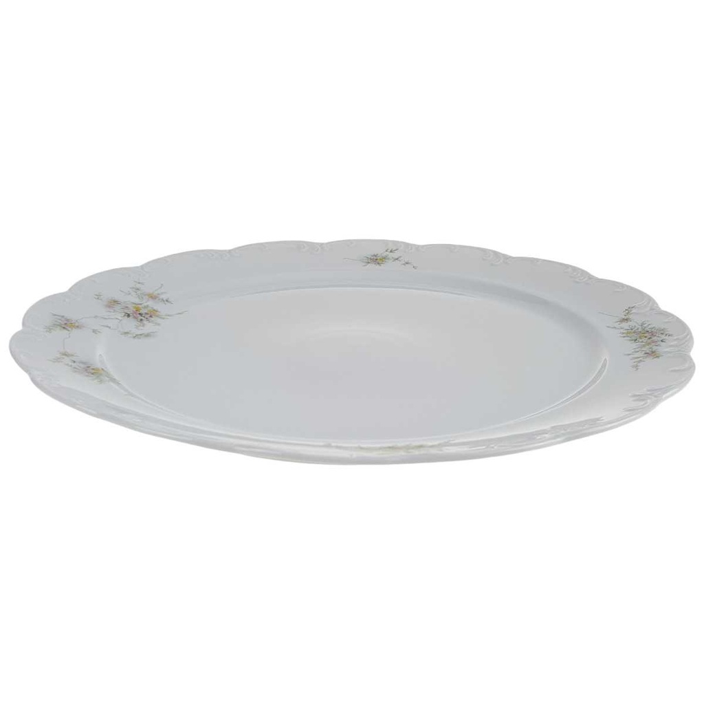 [458167210] Servierplatte Rosenthal Monbijou grüne Ranke gebraucht - sehr gut Bild 2