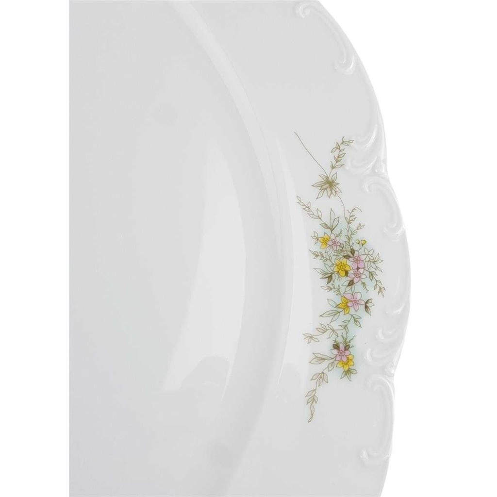 [458167210] Servierplatte Rosenthal Monbijou grüne Ranke gebraucht - sehr gut Bild 3