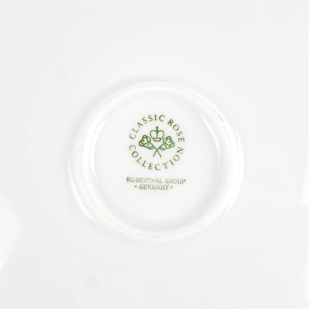 [458167210] Servierplatte Rosenthal Monbijou grüne Ranke gebraucht - sehr gut Bild 4