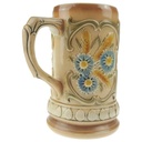 [2119263] Bierkrug Bierseidel 0,8 L Sitzendorf Blumen gebraucht - sehr gut Bild 2