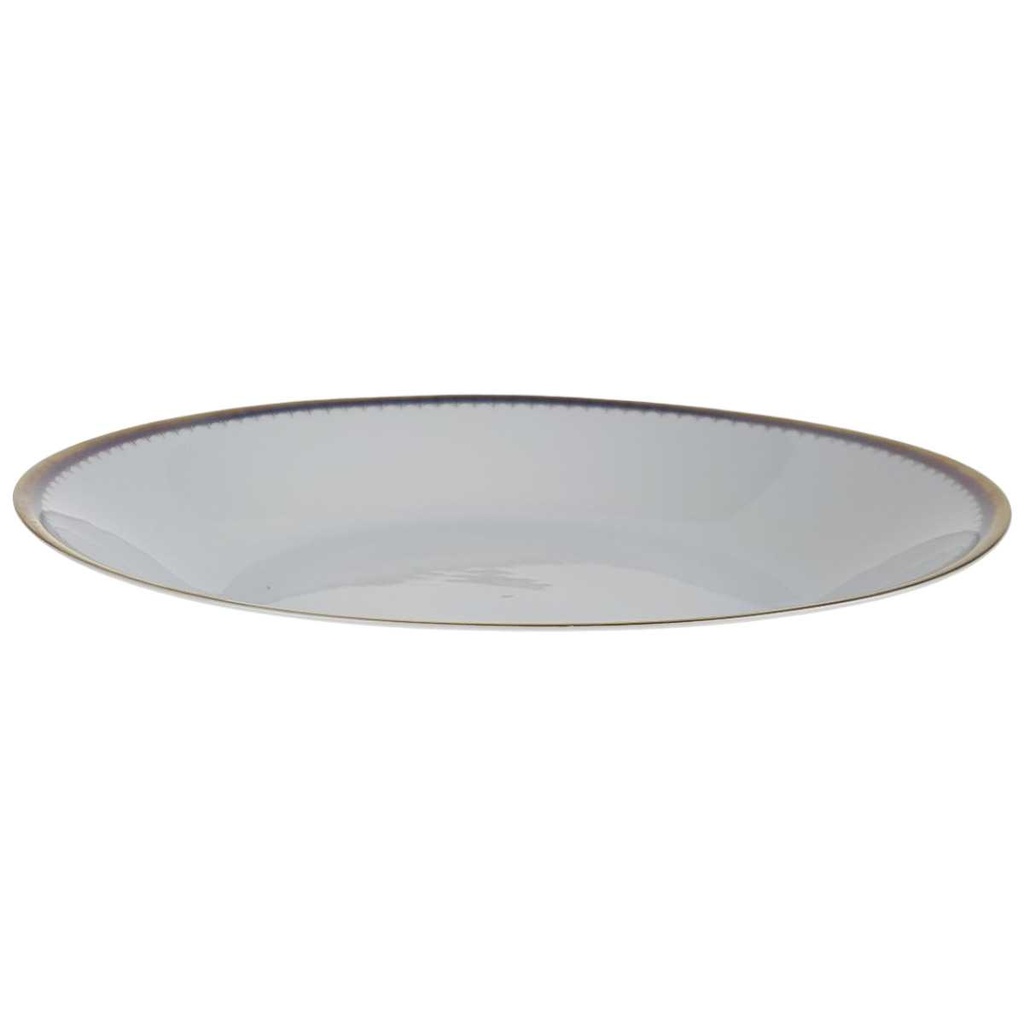 [458167234] Suppenteller Goldrand 22,8 cm PMR Jaeger & Co Bavaria Blau Gold Dekor gebraucht - gut Bild 2