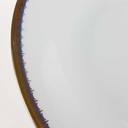 [458167234] Suppenteller Goldrand 22,8 cm PMR Jaeger & Co Bavaria Blau Gold Dekor gebraucht - gut Bild 5