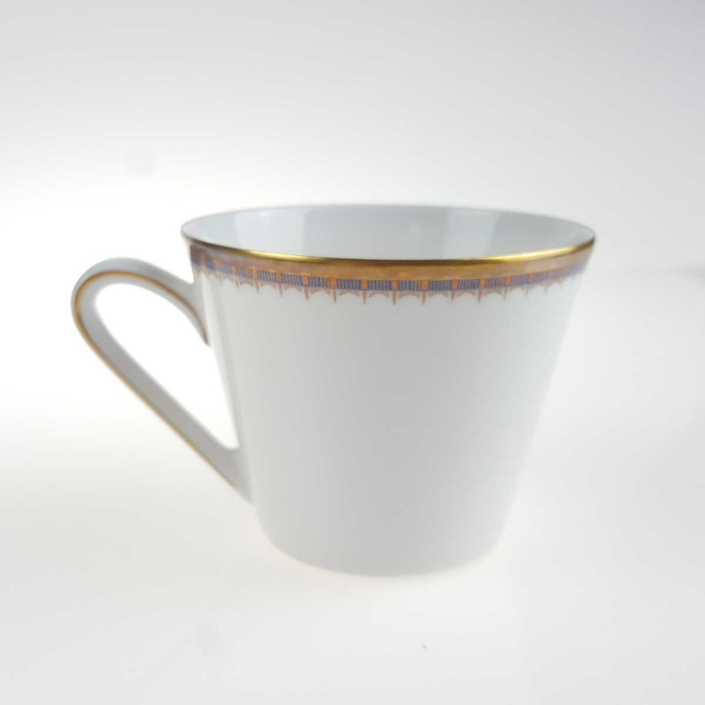 [458167235] Kaffeetasse Goldrand 0,175 L PMR Jaeger & Co Bavaria Blau Gold Dekor gebraucht - gut Bild 3