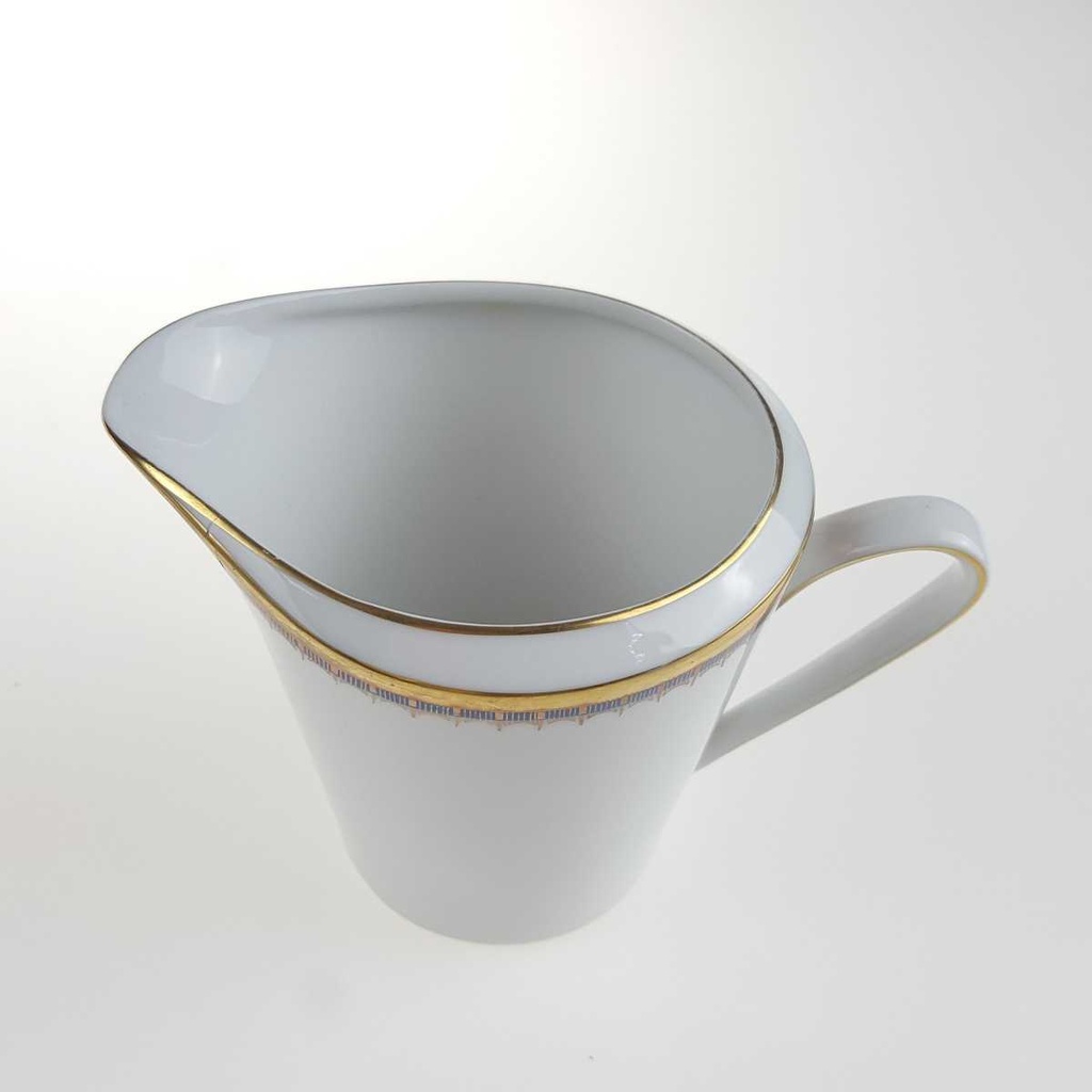 [458167236] Milchkännchen Goldrand 0,2 L PMR Jaeger & Co Bavaria Blau Gold Dekor gebraucht - gut Bild 5