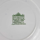[458167249] Speiseteller Essteller 25 cm English Ironstone Tableware (EIT) EIT England Old Inns Series Grün gebraucht - akzeptabel Bild 5