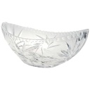 [458167254] Schale Oval Kristallglas Kristall Schleuderstern Transparent Bild 2