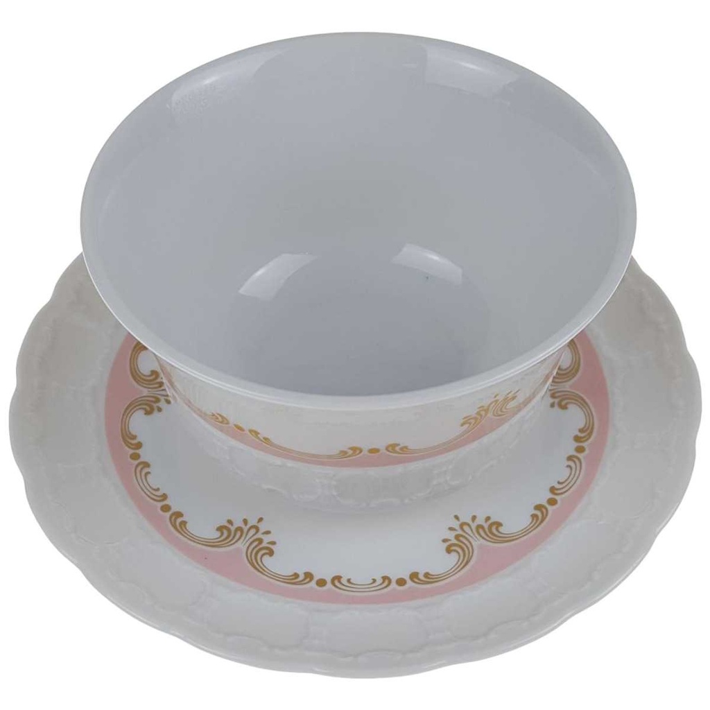 [458167267] Sauciere 0,4 L K & A Krautheim Rialto Rosa Gold gebraucht - sehr gut Bild 2