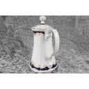 [45816727] Kaffeekanne Kanne 1,25 L Mitterteich Form 2000 Kobalt mit Goldbordüre gebraucht - sehr gut Bild 5