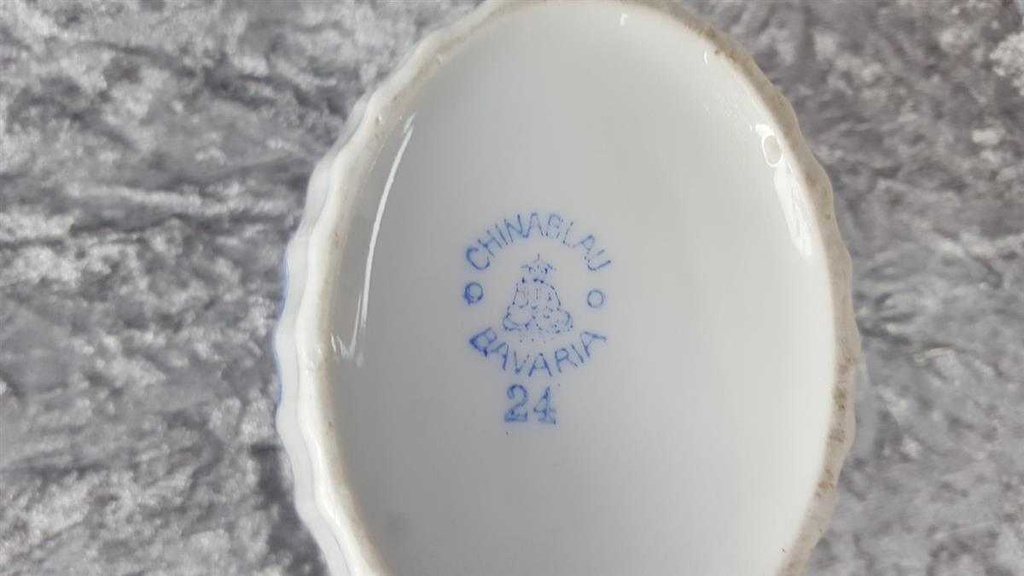 [45816729] Zuckerdose groß Unbekannte Hersteller China Blau gebraucht - gut Bild 5
