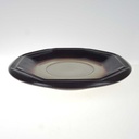 [458167290] Untertasse für Tee/Kaffee 14,5 cm Gerz Gerzit Dekor graubraun braun gebraucht - gut Bild 3