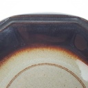 [458167290] Untertasse für Tee/Kaffee 14,5 cm Gerz Gerzit Dekor graubraun braun gebraucht - gut Bild 4