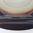 [458167290] Untertasse für Tee/Kaffee 14,5 cm Gerz Gerzit Dekor graubraun braun gebraucht - gut Bild 5
