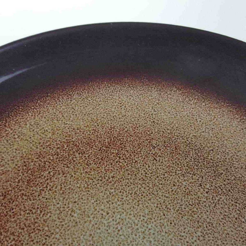 [458167291] Kuchenteller Dessertteller 20 cm Gerz Gerzit Dekor graubraun braun gebraucht - gut Bild 5