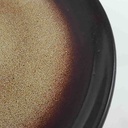 [458167291] Kuchenteller Dessertteller 20 cm Gerz Gerzit Dekor graubraun braun gebraucht - gut Bild 6
