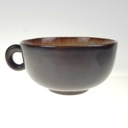 [458167292] Teetasse 0,1 L Rund Keramik braun Bild 3