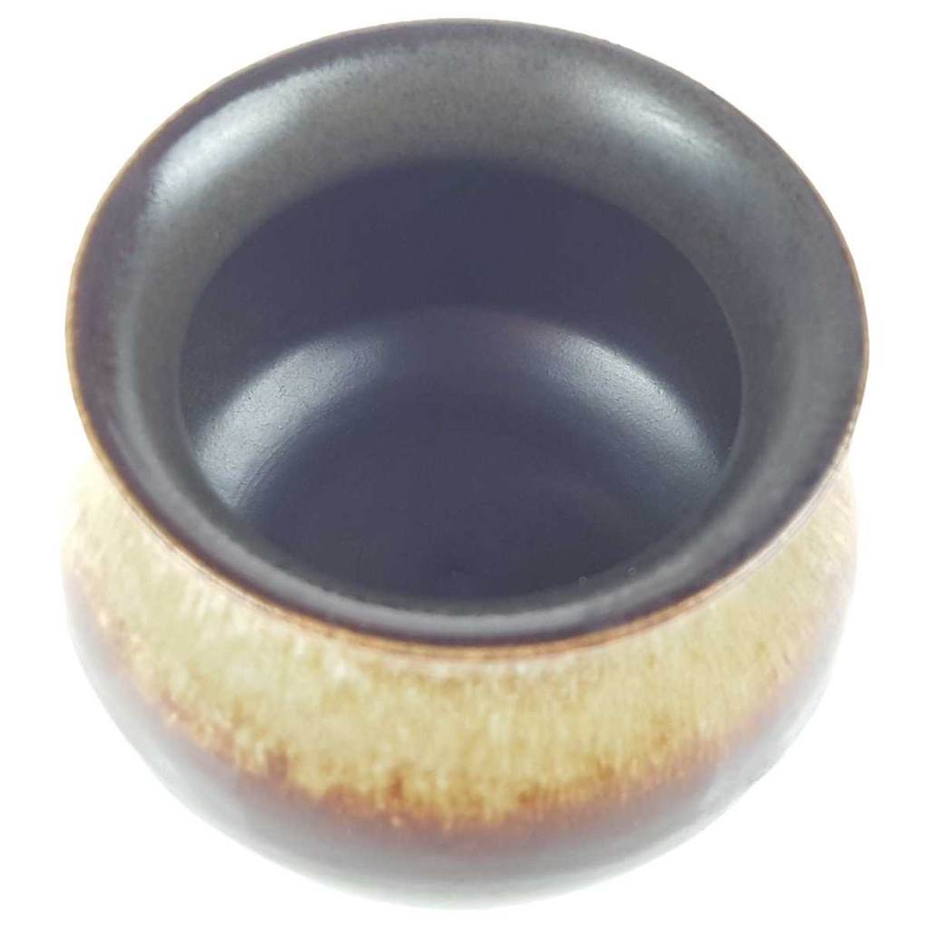 [458167294] Zuckerdose 0,2 L Keramik braun Bild 2