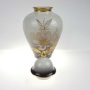 [458167303] Deckelvase Goldrand Bavaria 27 cm Royal KM Blumendekor gebraucht - gut Bild 3