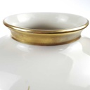 [458167303] Deckelvase Goldrand Bavaria 27 cm Royal KM Blumendekor gebraucht - gut Bild 5