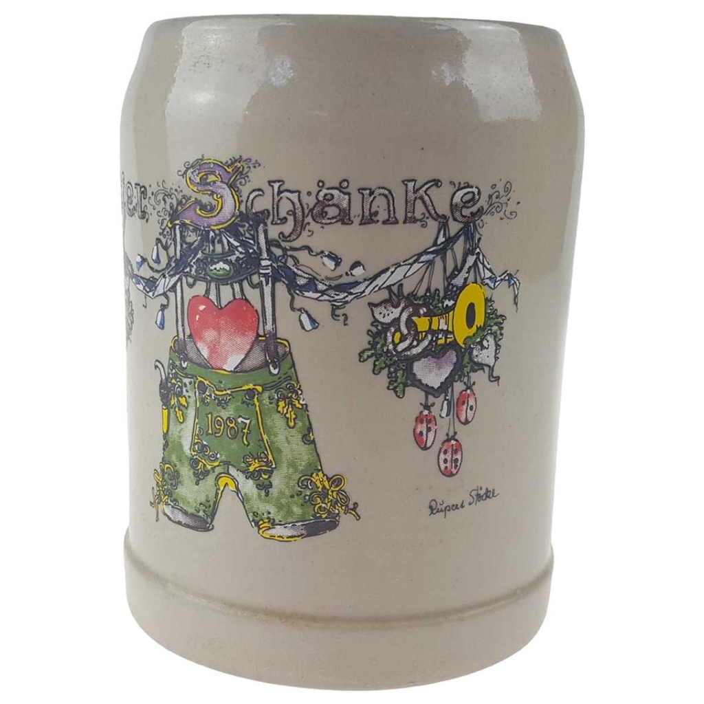 [2119273] Bierkrug Bierseidel 0,25 L Rastal Käfer Schänke gebraucht - gut Bild 2