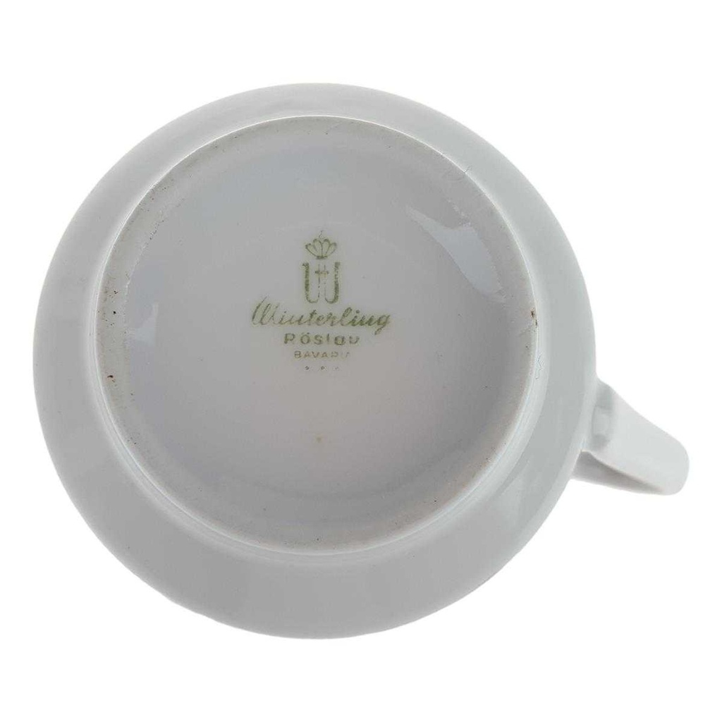 [458167309] Kaffeetasse Winterling Röslau Schottenkaro rot grün gebraucht - akzeptabel Bild 3