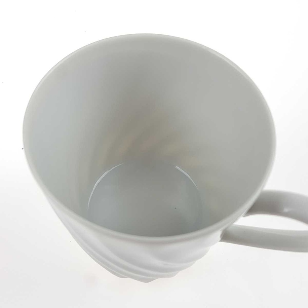 [458167310] Kaffeetasse klein 0,15 L Marienbad Ingres Weiss Wellenmuster gebraucht - sehr gut Bild 4