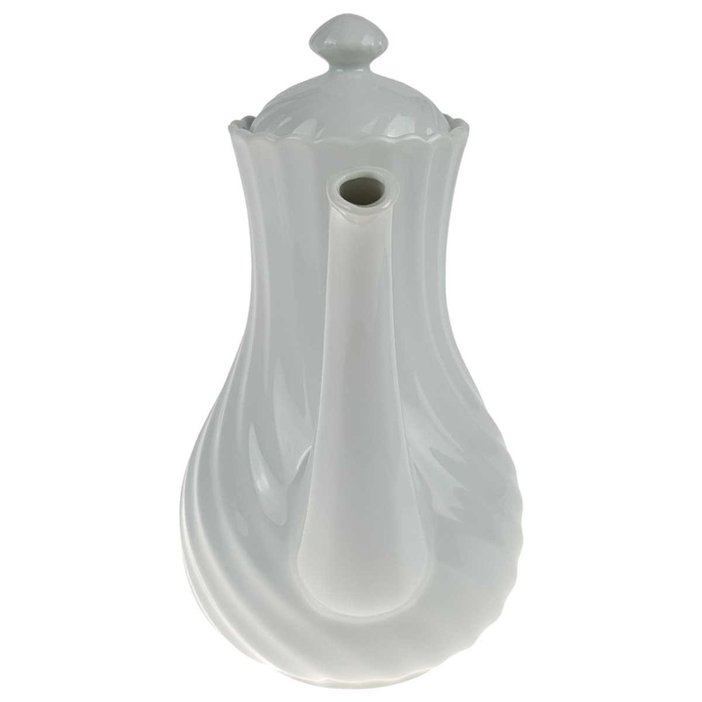 [458167311] Kaffeekanne 1,4 L Marienbad Ingres Weiss Wellenmuster gebraucht - sehr gut Bild 2