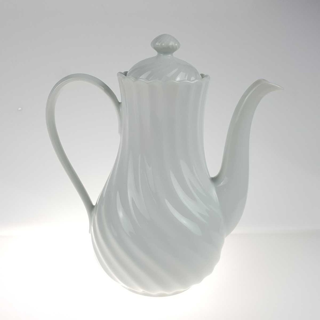 [458167311] Kaffeekanne 1,4 L Marienbad Ingres Weiss Wellenmuster gebraucht - sehr gut Bild 3
