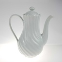[458167311] Kaffeekanne 1,4 L Marienbad Ingres Weiss Wellenmuster gebraucht - sehr gut Bild 3