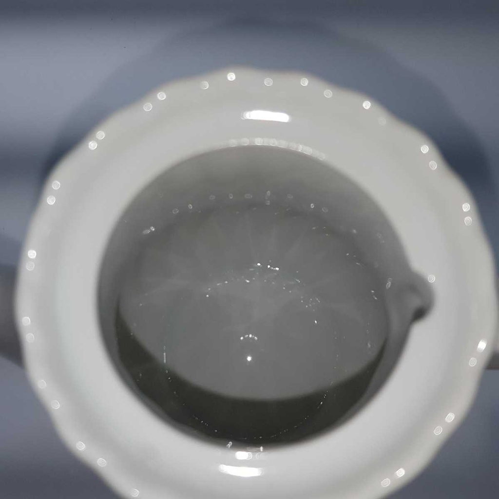 [458167311] Kaffeekanne 1,4 L Marienbad Ingres Weiss Wellenmuster gebraucht - sehr gut Bild 5