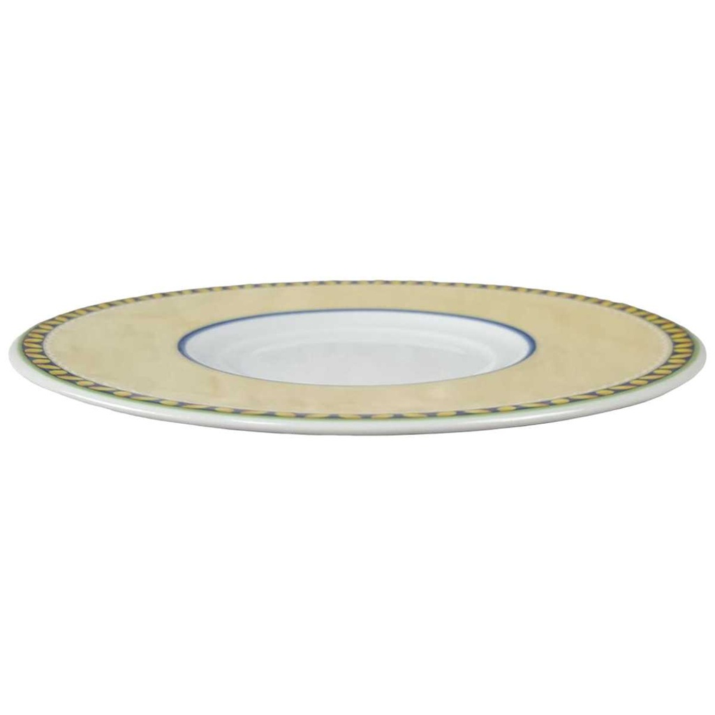 [45816734] Untertasse für Kaffee 15 cm Tirschenreuth Lemon Olive 2000 Edition gebraucht - sehr gut Bild 2