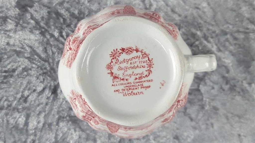 [45816736] Milchkännchen Ridgway Woburn Rot gebraucht - gut Bild 6