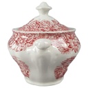 [45816737] Zuckerdose Ridgway Woburn rot gebraucht - gut Bild 2