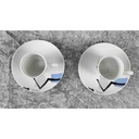 [2119274] 2er Set Untertasse Mokkatasse Tasse Espressotasse mit 11,9 cm Flirt Graffiti Blue gebraucht - sehr gut Bild 3