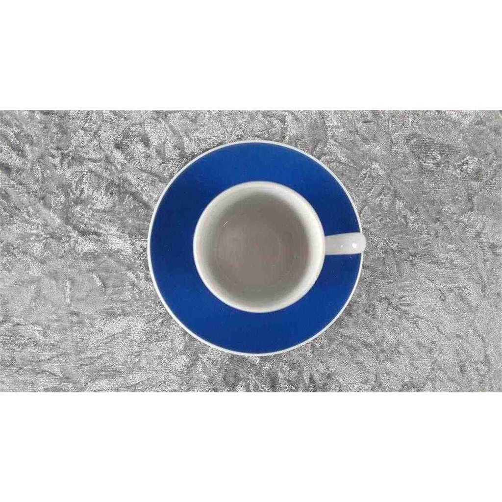 [45816744] Mokkatasse Sammeltasse Espressotasse mit Untertasse 6,2 cm Boticelli Design gebraucht - sehr gut Bild 4