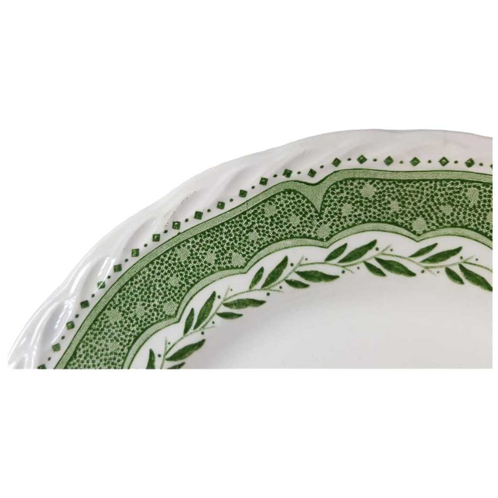 [45816746] Kuchenteller 19,8 cm Grindley Stratford Grün gebraucht - gut Bild 2