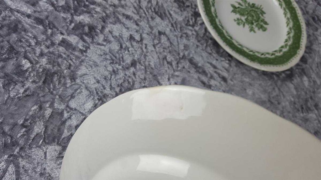 [45816746] Kuchenteller 19,8 cm Grindley Stratford Grün gebraucht - gut Bild 5