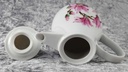 [45816752] Kaffeekanne Mokkakanne 0,6 L Graf von Henneberg Blumen gebraucht - sehr gut Bild 5