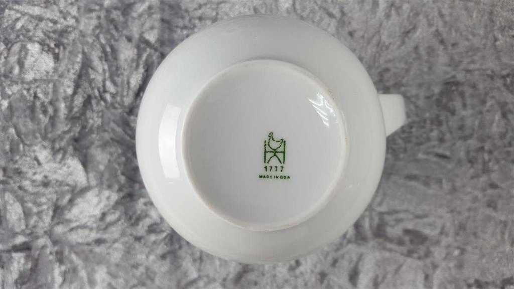 [45816752] Kaffeekanne Mokkakanne 0,6 L Graf von Henneberg Blumen gebraucht - sehr gut Bild 6