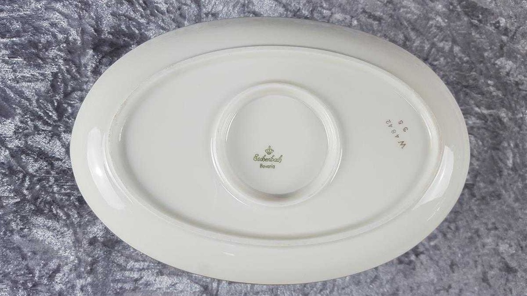 [45816763] Sauciere mit Teller 1tlg Eschenbach Alte Formen Goldbordüre W 4842 gebraucht - gut Bild 7