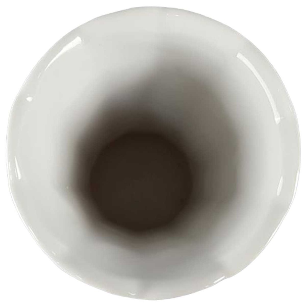 [45816779] Vase Blumenvase 20,3 cm Eschenbach Weinlaub Grün gebraucht - sehr gut Bild 2