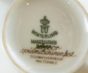 [4581678] Kaffeetasse Tasse Goldrand Winterling Marktleuthen Kobaltrand mit eckig Bild 3