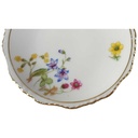 [2119277] 6er Set Glasuntersetzer 10,6 cm Winterling Röslau Blumen gebraucht - gut Bild 2